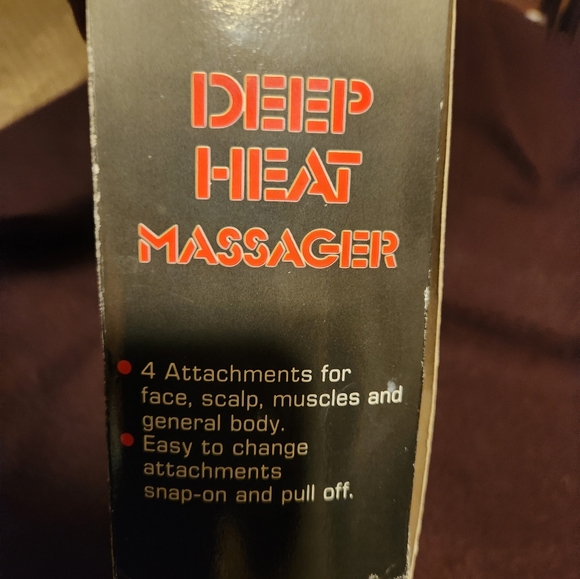 Vintage deep heat massager - Picture 2 of 3